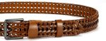 CHAOREN Braided Belt for Men - Mens Belt Leather 1 3/8" for Casual Jeans - Hand Woven Make Your Gift Awesome - Image 4
